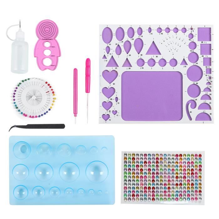 Pince à Sertir Quilling KeaJuidy - Outil Création Papier Ondulé Pour Loisirs Créatifs