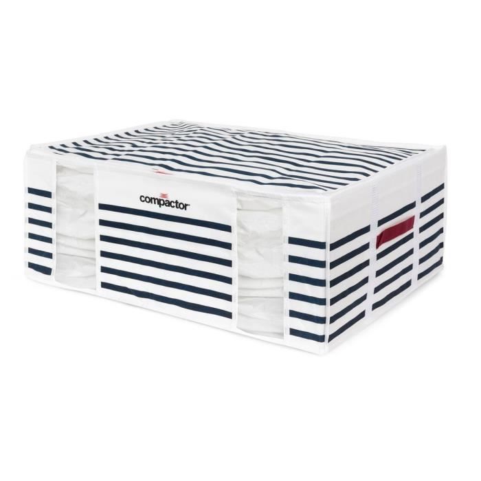 COMPACTOR Housse de rangement sous vide XXL 210L 65 x 50 x 27 cm -  Cdiscount Maison