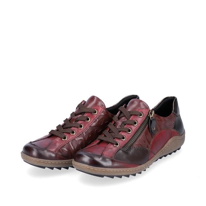 lacet rouge chaussure de ville