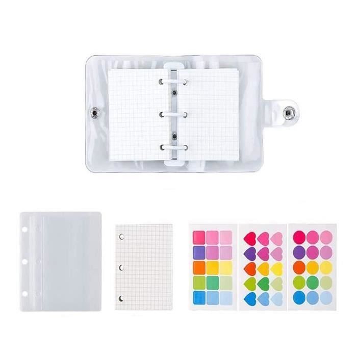 Lot De 30 Pochettes Reliure Kpop A5 6 Trous - Étanches PVC Transparent 1p 2p 4p Pour Cartes Photos Et Factures
