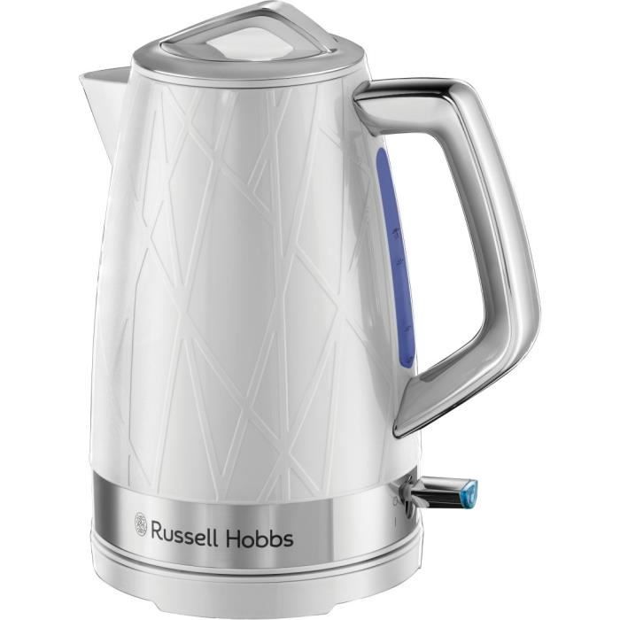 Bouilloire Russell Hobbs 28080-70 1,7L - Ebullition Rapide - Base  Multidirectionnelle 360° - Blanc - Cdiscount Electroménager