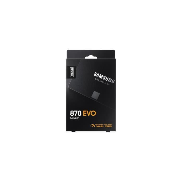 Disque dur ssd 500 go samsung 860 evo