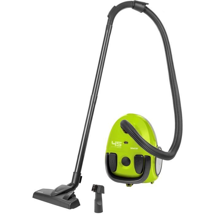 Sencor Aspirateur avec sac SVC 45GR-EUE3 - Moteur ECO 850 W - Filtration 5 étapes - Sac 15 L