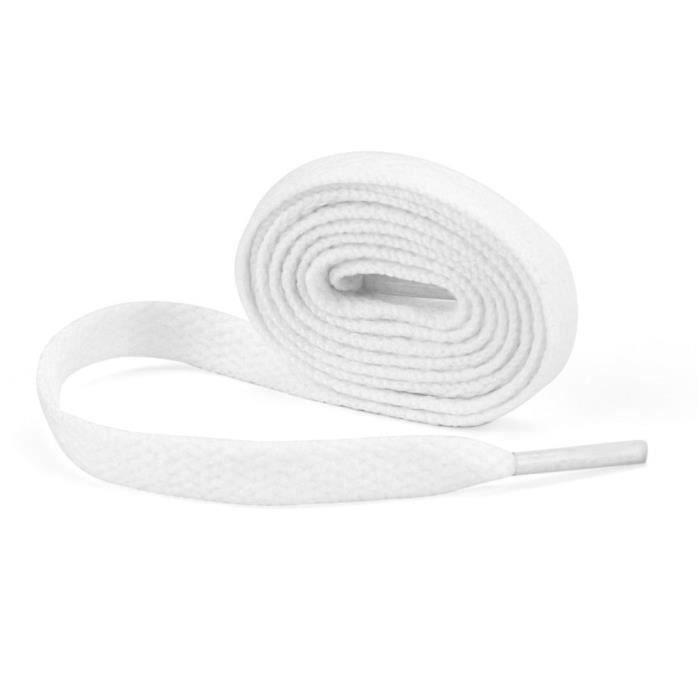 Chuntin 1pc lacet plat monocouche multicolore large lacet en