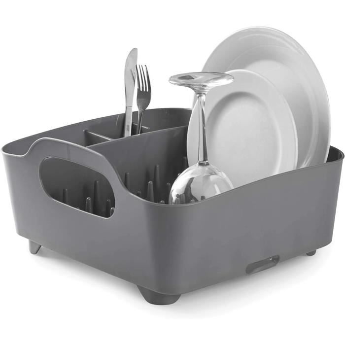 Umbra 330590-149 séchoir à vaisselle pour baignoire Plastique Charbon ...