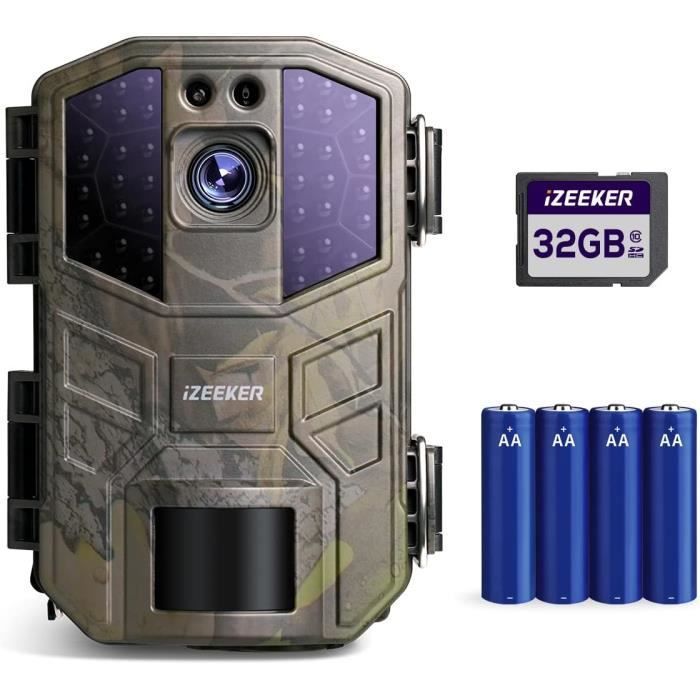 Camera Solaire MAXDONE Caméra Chasse WiFi Vision Nocturne - Camera