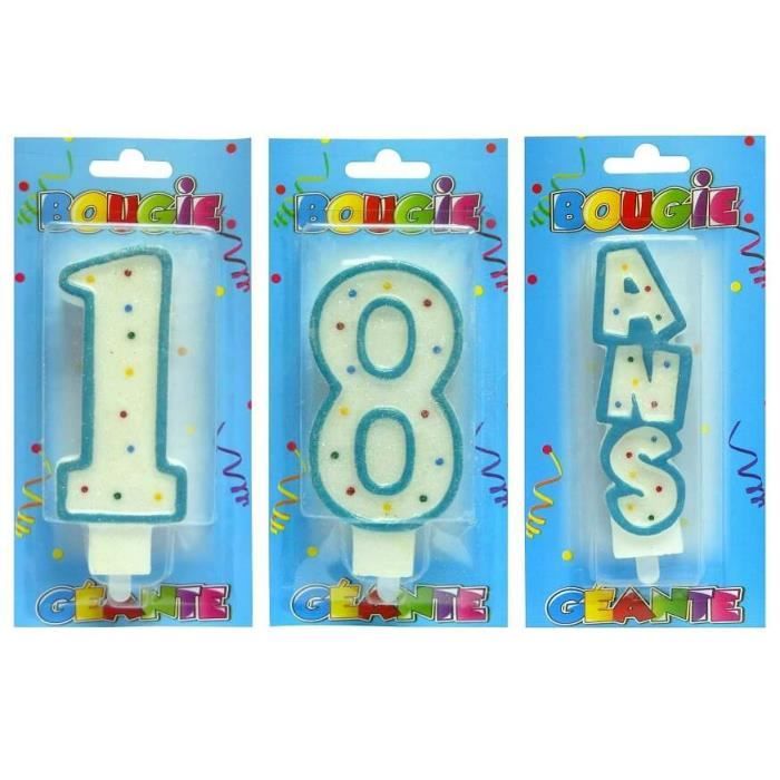 1 Pack Bougie Geante Blanche Et Bleue Anniversaire 18ans R cgb Achat Vente Bougie Anniversaire Soldes Cdiscount 1 Pack Bougie Geante Blanche Et Bleue Anniversaire 18ans R cgb Achat Vente Bougie Anniversaire Soldes Cdiscount