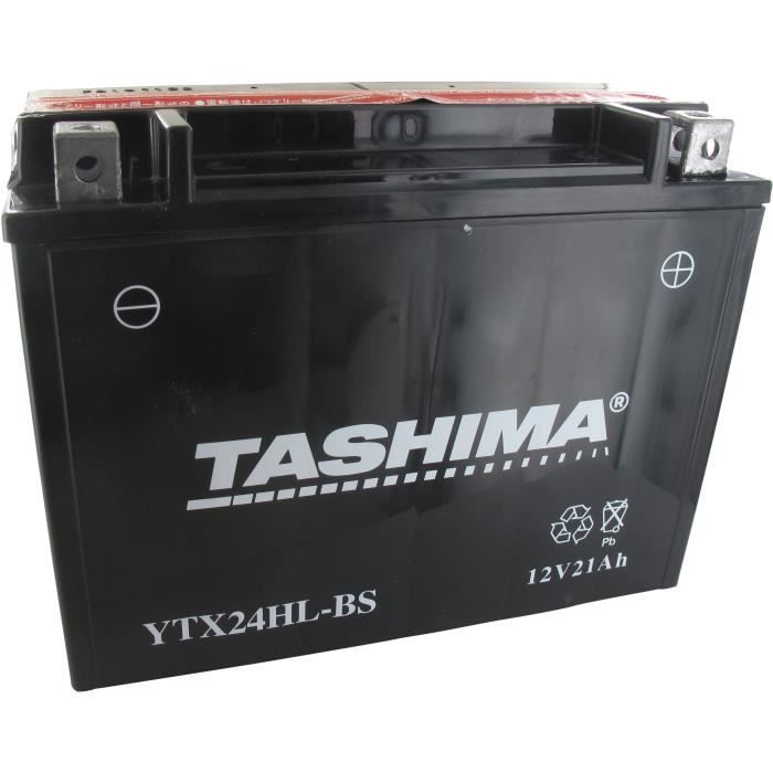 Tashima - Batterie moto YTX24 HL-BS 12V 21Ah