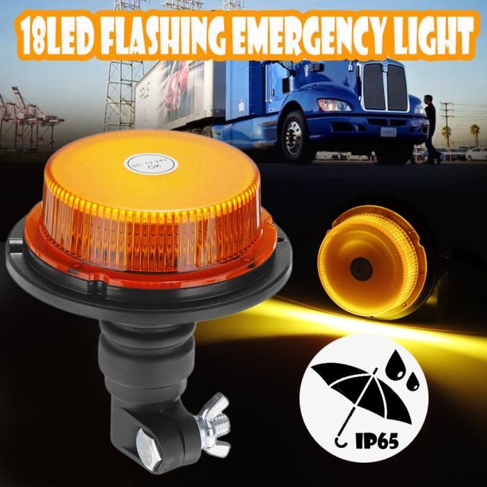 Tempsa 12 24 V Led Voiture D Urgence Clignotant Pompier Lumiere