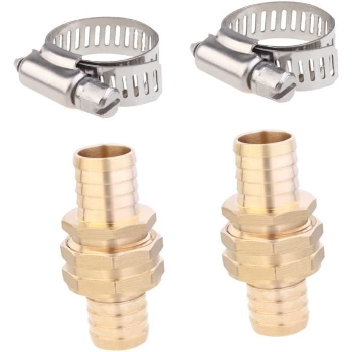 uxcell Lot de 25 connecteurs de chaîne à billes en acier inoxydable 2 mm 2,4 mm