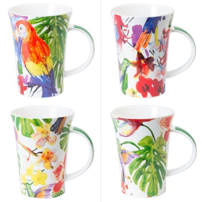TREND'UP MUG XXL PAMPA PORCEL ASSORTIS 48 CL ( LOT DE 6 ) Cdiscount