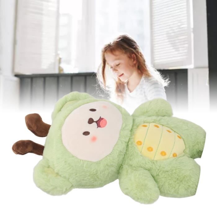 Walfront Petit canapé Pliant Doux, Chaise Pliable en Forme d'animal de Dessin animé, canapé Pliant Portable pour Lire, Regarder la Télévision et Se Détendre (Pliage en Quatre