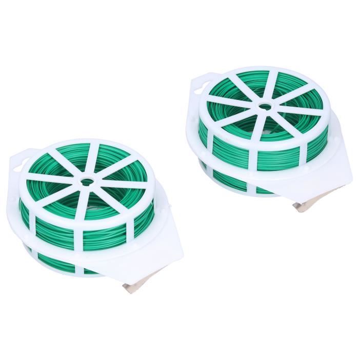 50 Clips Pour Plantes – Attaches Tomates Réutilisables, Soutien Tiges, Verts, Résistants Aux Intempéries