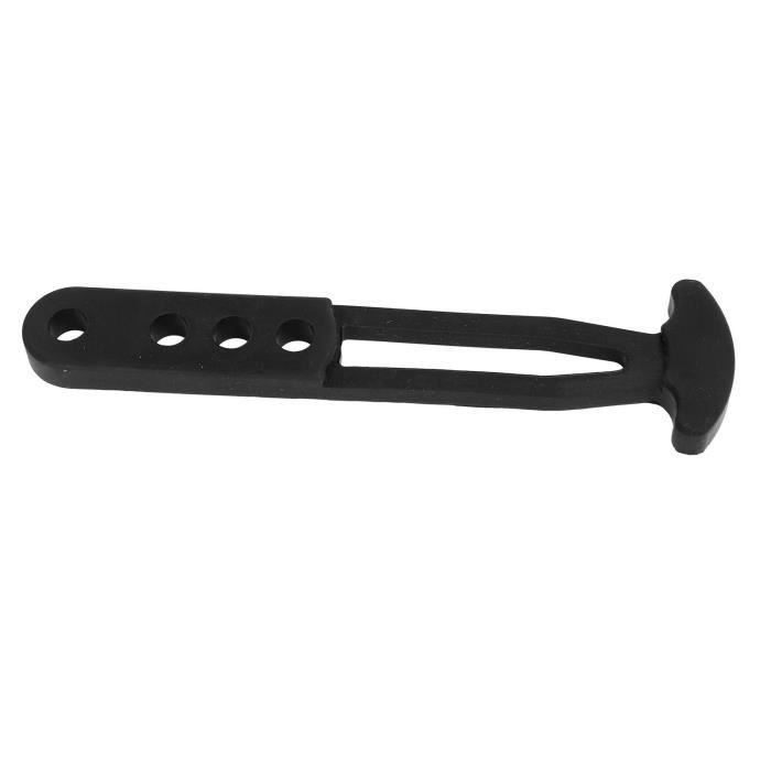 Languettes De Fixation Snowboard - Plastique Noir - Longueur 170mm - Pour Attache Ski Ou Transport