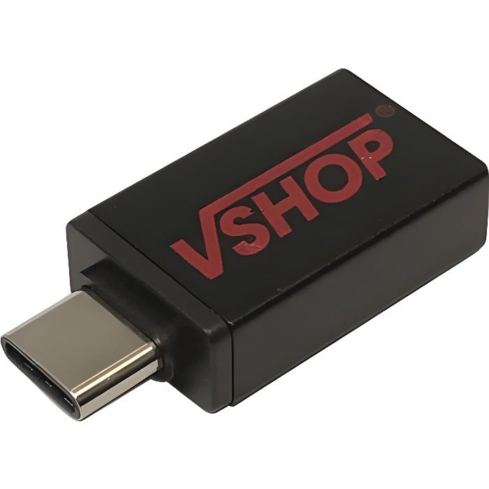 Ok Google Configurer Mon Ancien Appareil VSHOP® Adaptateur USB type C male vers USB A femelle Noir, pour Apple