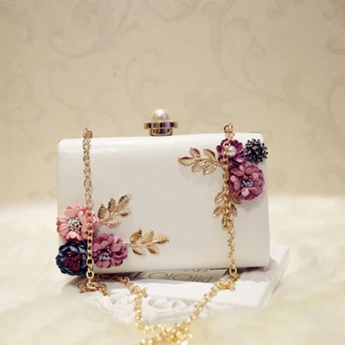 Sac De Soirée à Paillettes Multicolores Pour Femme - Pochette De Fête Élégante
