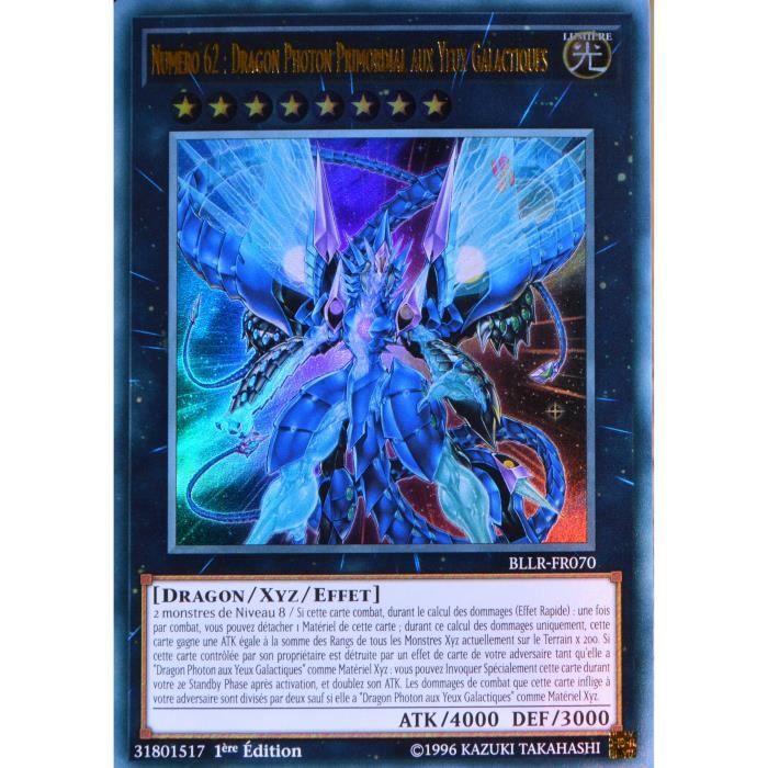 Numéro 62 Dragon Photon Primordial BLLR-FR070 Yu-Gi-Oh