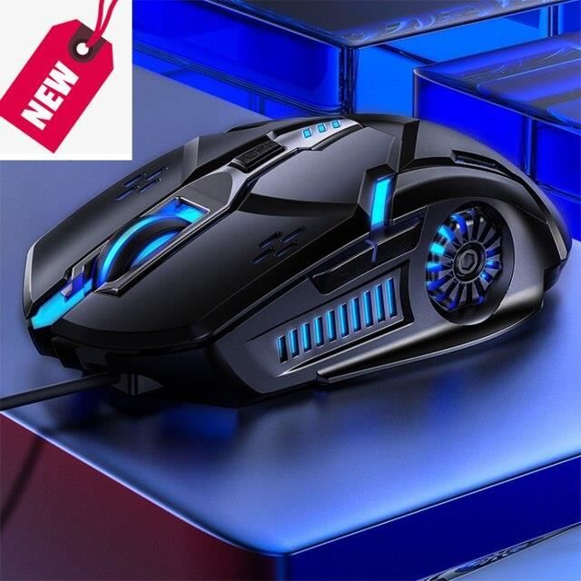 Souris Gaming Sans Fil 12000 DPI 6 Boutons Programmables