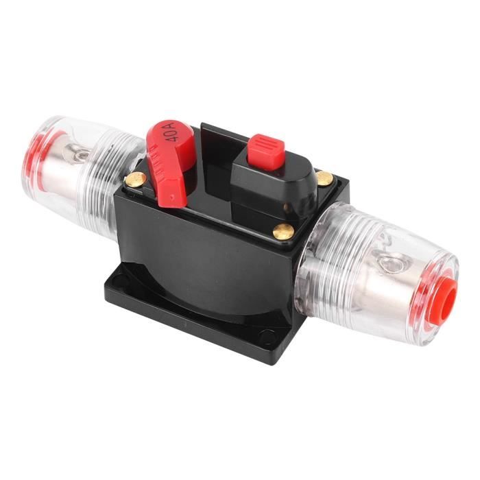 Porte-Fusible DC 12V-24V 150A à Réinitialisation Manuelle - Pour Audio Auto, Modification, Protection Circuit - 5
