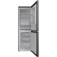 HOTPOINT HAFC8T032SK - Réfrigérateur congélateur bas 335 L(231L + 104L) - Total No Frost - L59,6cm x H191,2cm - Black Inox-1