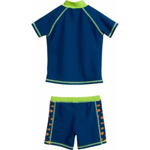 Maillot De Bain 2 Pièces Paw Patrol Garçon - Protection UV 50+ - Short Et Haut Bleu
