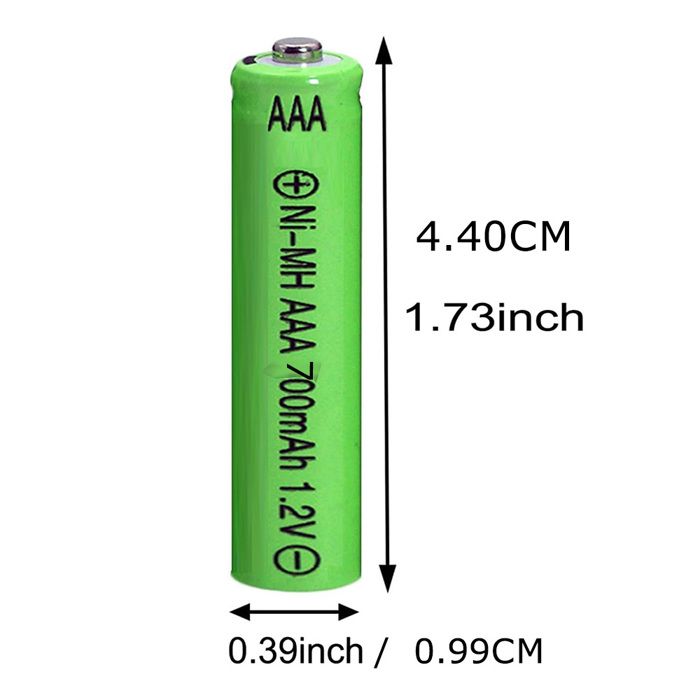 Camelion Rechargeable Battery Solar AAA, Micro LR3, HR03 In Blister Pack Of 4, Ready To Use Rechargeable (4 Pcs., HR03, 600 MAh - Foto 4