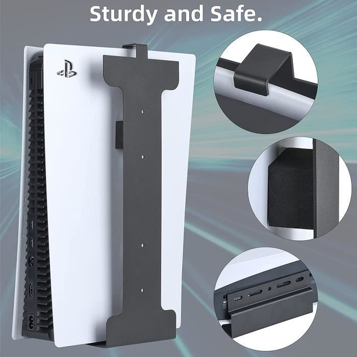 Mural Support Mural pour Sony PS5 PLAYSTATION 5 Disque Édition Support