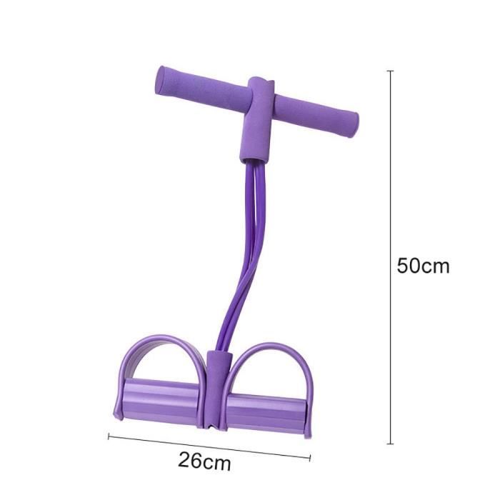 Bande élastique Latex Violette – Muscu / Fitness / Gym / Yoga – Élastique De Tiraillement