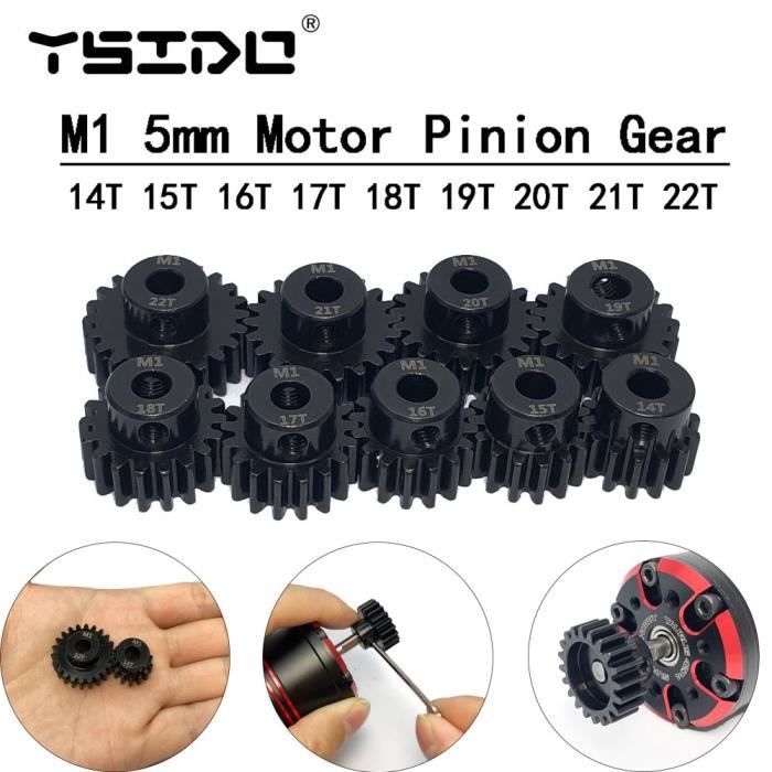 Pignon Moteur Train Miniature Lot De 2 Pignons 8 Dents Pour Locomotive Jouef - Échelle HO (1/87) - Plastique Pince DuPont