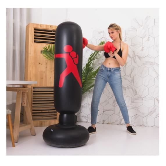 Sac de Frappe Autonome de Boxe Culbuteur d'entraînement Gonflable