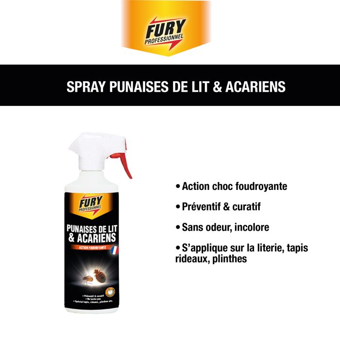 Aries Spray de protection textile anti-acariens 200 ml