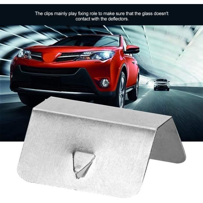 Deflecteur Auto Deflecteur Pour Auto - Déflecteur Vent Clips Air Ensemble Retenue ...