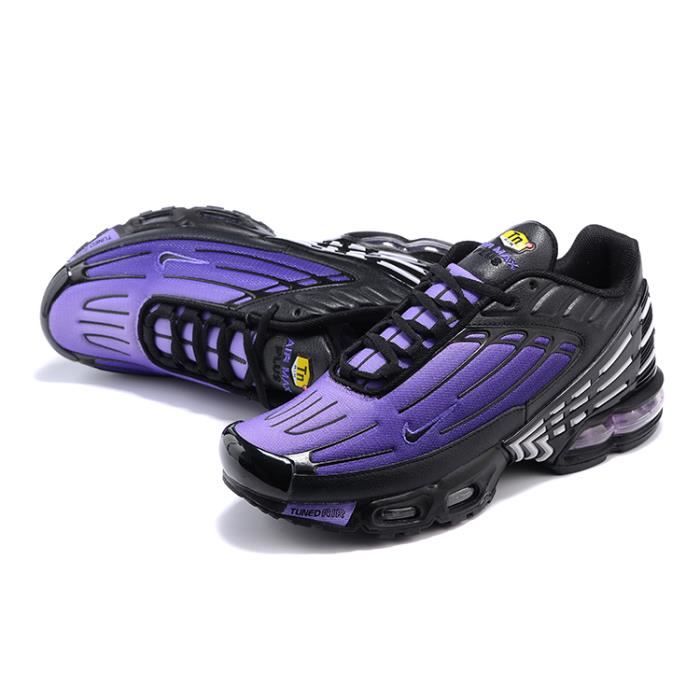 Nike air max plus tn chaussures de course noir violet Couleurs