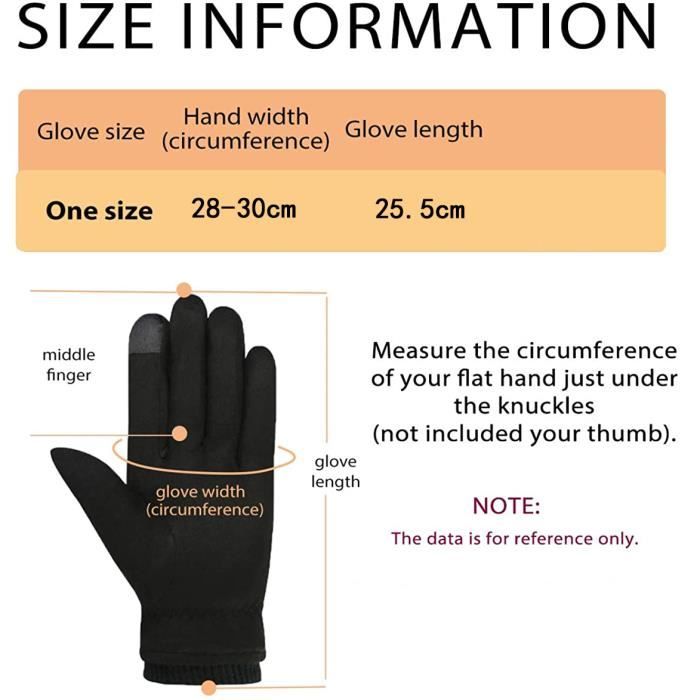 YKDLLF Gants Hiver Chaud écran Tactile pour Homme Femme