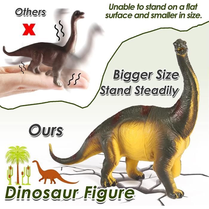 Dinosaure Jouet 58pcs avec Tapis de Jeu, Boite Figurines de Dinosaures  Réaliste Cadeau Éducatif pour Enfant - Cdiscount Jeux - Jouets