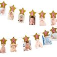 12 mois cadre Photo bannière premier joyeux anniversaire fête décorations enfants 1st bébé garçon  - Modèle: Style 6  - JBHFCDA01748-2
