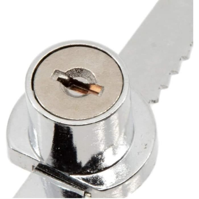 Jeu De Cylindres De Serrure Pour Galerie De Toit De Voiture - 4 Cylindres + 2 Clés - En Métal - Remplacement