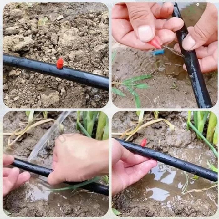 Bouchon Goutte A Goutte Bouchon D'Extrémité Pour Irrigation Goutte à Goutte - Lot De Bouchon Tuyau Arrosage 16mm