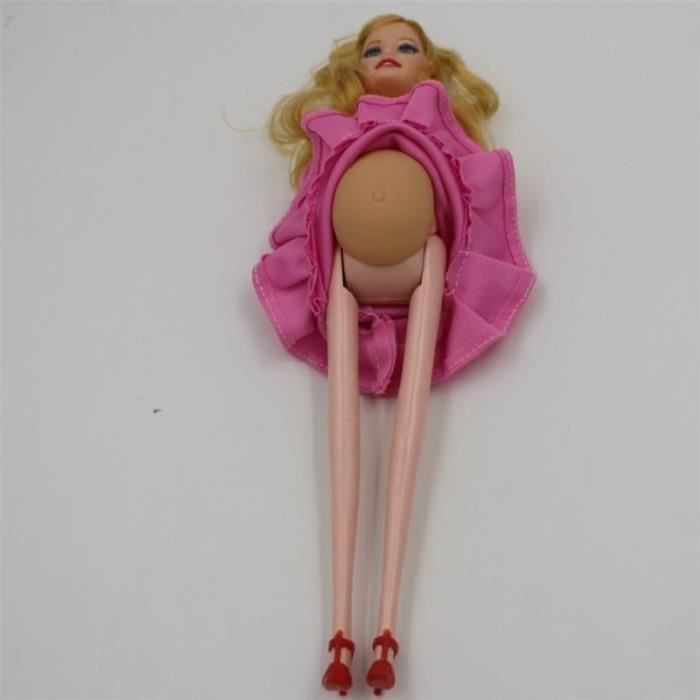 Poupée Barbie/Poupées de bébé/enfant-1 poupée de maman enceinte