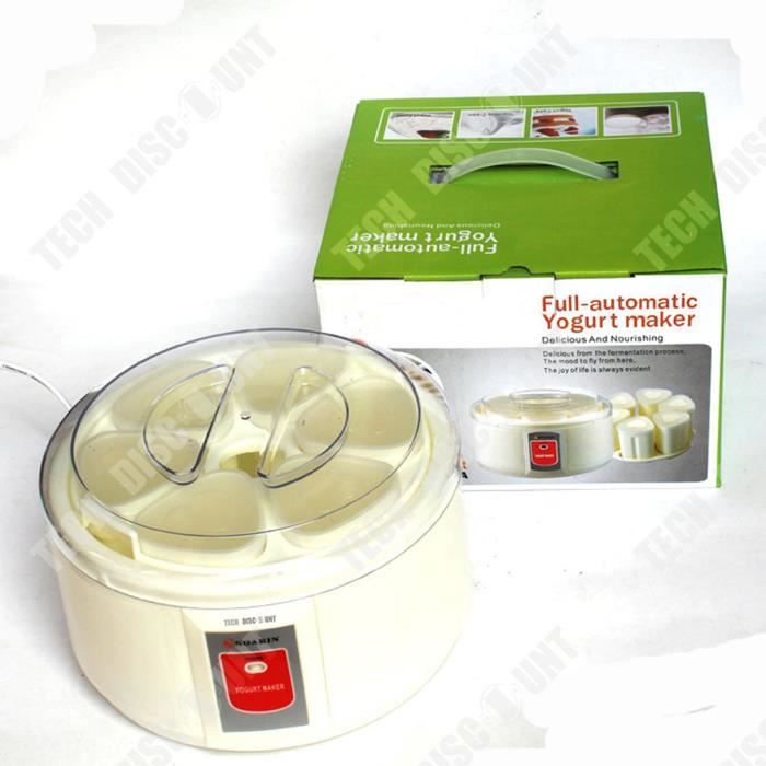 Coffret de 6 pots avec égoutoir Delices Box pour yaourtière SEB XF100501 -  Rouge - Cdiscount Electroménager