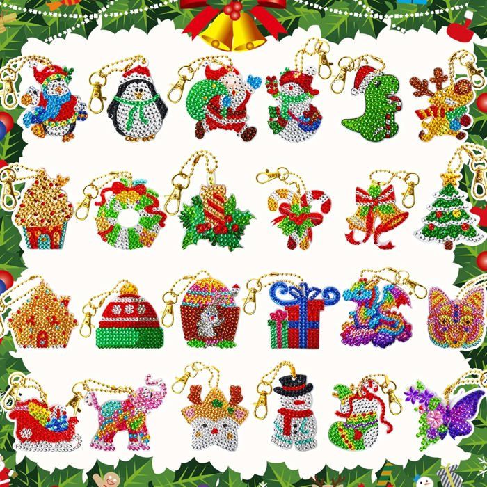 CXINLky Calendrier De Peinture Diamant DIY 5D - Calendrier Rotatif