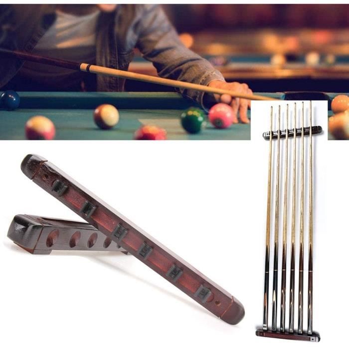 Porte-Queue De Billard Vertical 18 Trous Support De Queue De Billard Facile à Déplacer Support