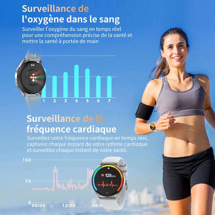 Montre Connect e Homme Blackview X5 1 3