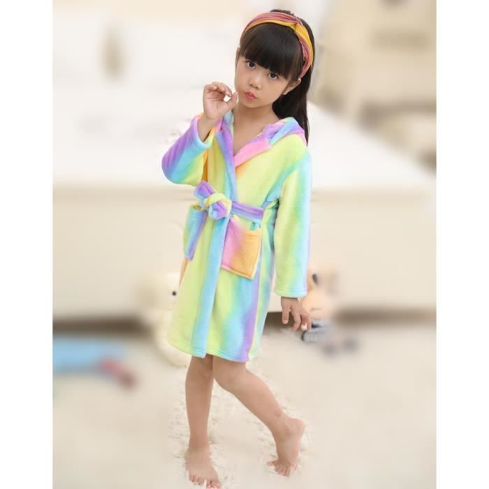 Peignoir de Bain Licorne Fille Gar on Peignoir Enfant Licorne