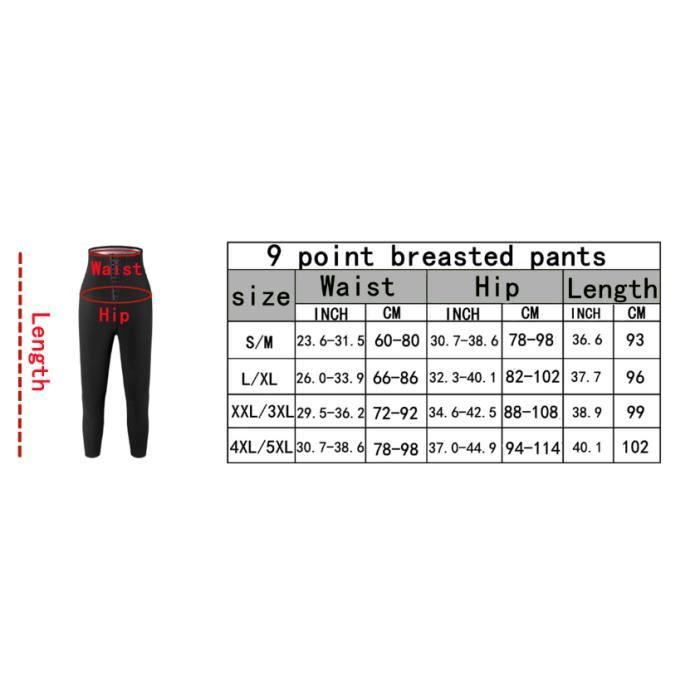 MELLIEX Pantalon Sudation Legging Sport Taille Haute - Maigrir Sauna Suit Anti Cellulite Femme