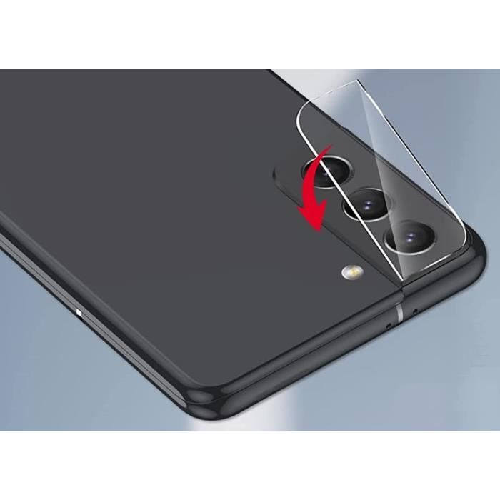 2 Pack] Film Verre Trempé Pour Samsung Galaxy S22 5G 6.06 Protection Ecran  Antichocs +[2 Pack] Verre Trempé Caméra Protecteur GLA - Cdiscount  Téléphonie