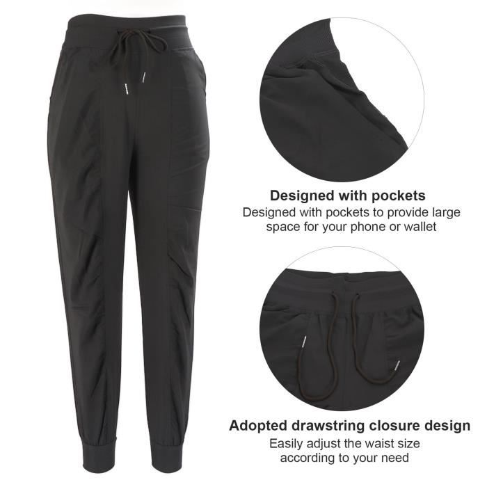 Pantalon de survetement jogging sport pour femmes en polyester vert militaire ZERODIS Cdiscount Sport