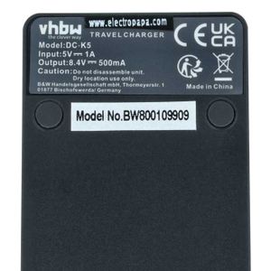 Chargeur Compatible JVC GZ-HM200BE - Otech Qualité - Charge Rapide Et Sécurisée