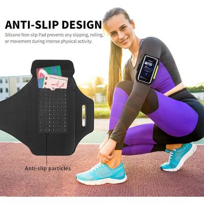 Brassard Magnétique Pour Smartphone - 360° Rotatif - Ajustable - Pour Course à Pied, Randonnée - Compatible IPhone/Android - XFSRG