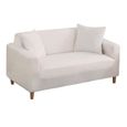 ARAMOX Housse de canapé imperméable Protection universelle lavable en machine de couverture de sofa de fibre de polyester pour le-0